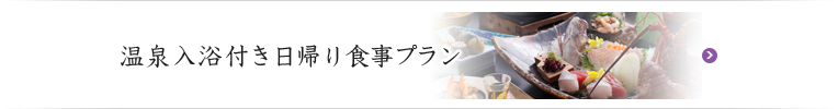 日帰り食事プラン温泉入浴付き