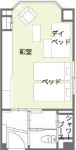 和室ダイニング食間取り